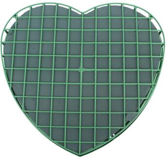 1Pc Trouwauto Bloemen Modder Auto Hoofd Bloem Decoratie Plaat Diy Bloemen Bloemschikken Modder Creatieve Diy Bloem Modder Met zuignap groen 30cm