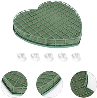 1Pc Trouwauto Bloemen Modder Auto Hoofd Bloem Decoratie Plaat Diy Bloemen Bloemschikken Modder Creatieve Diy Bloem Modder Met zuignap groen 30cm