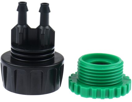 1Pc Tuin Slang 1/4 "Naar 1/2" 3/4 "Vrouwelijke Y Connector Irrigatie 4/7 Slang Adapter Tuin Irrigatie accessoires Levert Goedkope