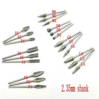 1pc Tungsten Steel Carbide Bur Cutter Rotary Tool Burr Double Diamond Cut Rotary Dental Polishing Tools