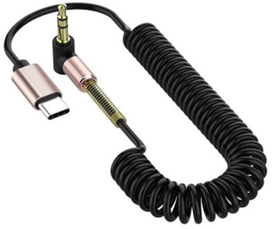 1Pc Type-C Naar 3.5Mm Jack Type-C Audio Splitter Hoofdtelefoon Kabel Oortelefoon Naar Male Audio lead Kabel Voor Huawei Xiaomi Samsung