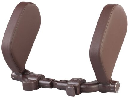 1Pc U-vormige Traagschuim Nek Kussens Zachte Trage Rebound Ruimte Reizen Kussen Effen Nek Cervicale Voor Thuis En reizen Zachte Kussen koffie