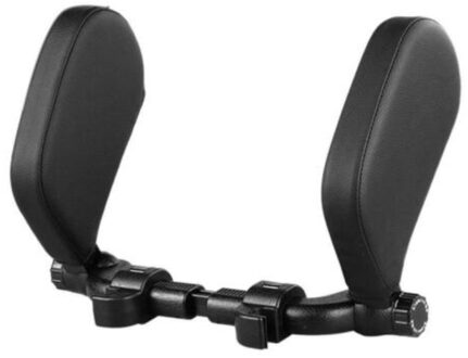 1Pc U-vormige Traagschuim Nek Kussens Zachte Trage Rebound Ruimte Reizen Kussen Effen Nek Cervicale Voor Thuis En reizen Zachte Kussen zwart