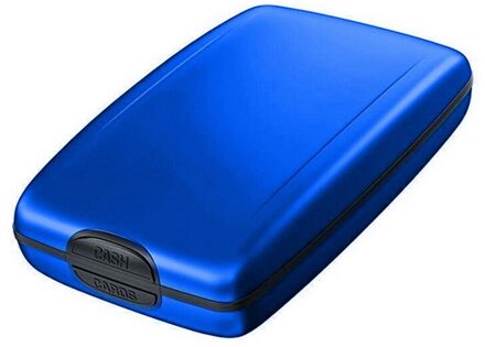 1Pc Unisex Aluminium Bank Kaarthouder Blocking Hard Case Wallet Solid Credit Card Scanning Beschermen Kaarthouder Vrouwen En mannen kleur 3