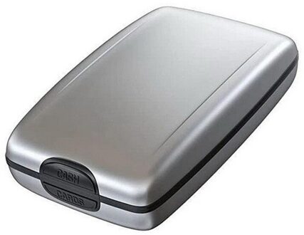 1Pc Unisex Aluminium Bank Kaarthouder Blocking Hard Case Wallet Solid Credit Card Scanning Beschermen Kaarthouder Vrouwen En mannen kleur 5