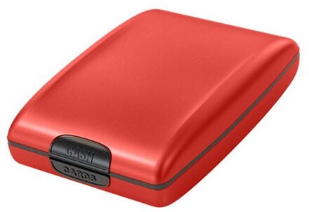 1Pc Unisex Aluminium Bank Kaarthouder Blocking Hard Case Wallet Solid Credit Card Scanning Beschermen Kaarthouder Vrouwen En mannen kleur 6