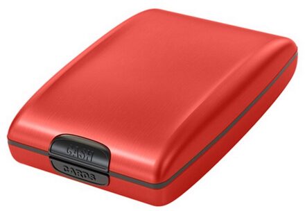 1Pc Unisex Aluminium Bank Kaarthouder Blocking Hard Case Wallet Solid Credit Card Scanning Beschermen Kaarthouder Vrouwen Mannen kleur 7