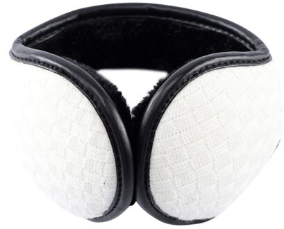 1Pc Unisex Comfy Winter Ultra-Zachte En Dikke Gewatteerde Oorbeschermers Winter Rassen Van Kleuren Oor Warmer winddicht Oorbeschermers WH