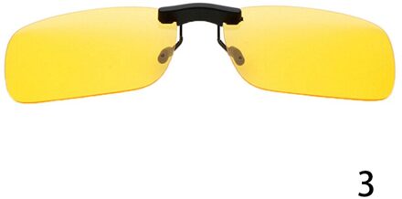 1Pc Unisex Gepolariseerde Clip Op Rijden Bril Zonnebril Dag Vision UV400 Lens Rijden Nachtzicht Rijden Zonnebril Clip P3