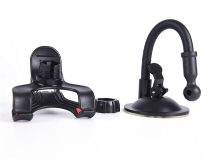 1Pc Universal 360 Roterende Telefoon Houder Auto Voorruit Houder Dubbele Clip Mobiele Stand Beugel Auto Interieur Stabilisator