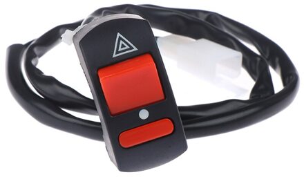 1pc Universal Motorcycle Stuur Flameout Schakelaar OP OFF Knop voor Moto Motor ATV Bike DC12V/10A Zwart