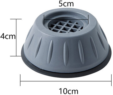 1Pc Universele Anti-Vibratie Voeten Pads Wasmachine Rubber Mat Anti-Vibratie Pad Droger Koelkast Base Vaste non-Slip Pad