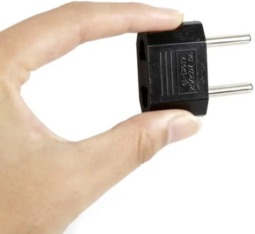 1PC US to Euro Conversion Plug Adapter American European Travel Adapter Charger Conversion Adapter European Charging Essentials