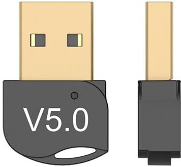 1Pc Usb Bluetooth 5.0 Adapter Zender Bluetooth Ontvanger Audio Bluetooth Dongle Draadloze Usb Adapter Voor Computer Pc Laptop