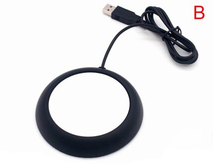1Pc Usb Houtnerf Cup Warmer Warmte Drank Mok Mat Houd Drankje Warme Kachel Mokken Coaster