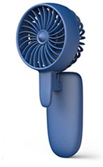 1Pc Usb Rechargeabletable Fan Mini Draagbare Klem Fan Ventilator Met Luchtkoeler Ventilator Draagbare Airconditioner ruimte blauw