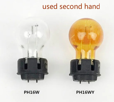 1pc used second hand For Mercedes Benz S350 E230 car brake light bulb tail light PH16W PH16WY bulb signal light CLS 500 2005