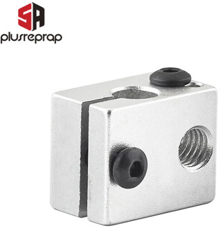 1PC V6 Aluminium Heat Block for V6 J-head Hotend Size 20*16*12mm 3D Printer RepRap