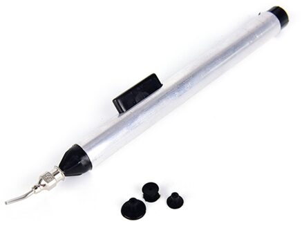 1Pc Vacuüm Zuigen Pen Vacuüm Smd Pomp Zuig Pen Vacuüm Tweezer Pick Up Met 3 Zuigkoppen