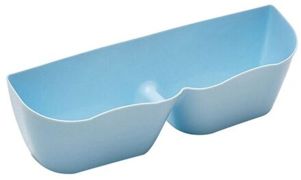 1Pc Ventileren Schoenenrek Plastic Muur Opknoping Type Lijm Schoenenrek Opslag Hanger Organizer Bespaar Ruimte blauw
