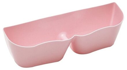 1Pc Ventileren Schoenenrek Plastic Muur Opknoping Type Lijm Schoenenrek Opslag Hanger Organizer Bespaar Ruimte Roze