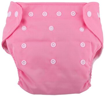 1Pc Verstelbare Herbruikbare Veel Baby Kids Jongens Meisjes Wasbare Doek Luier Luiers Effen Luier