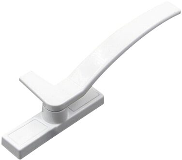 1Pc Vervanging Installeren Veiligheid Wit Tone Zinklegering Thuis Venster Vergrendeling Handvat Duurzaam Accessoires Grip Hand Praktische rechtsaf