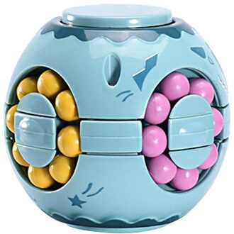 1Pc Vinger Roterende Kleine Magic Bean Intelligentie Vingertop Fidget Speelgoed Gyro Speelgoed Puzzel Decompressie Gyro Speelgoed Voor Kinderen