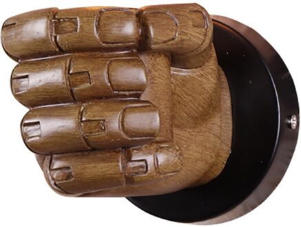 1Pc Vintage Vuist Blaker Restaurant Bar Kledingwinkel Nostalgische Wandlampen Waterdichte Vuist Blaker Licht Stands