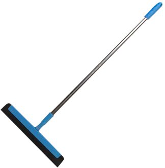 1Pc Vloer Schoonmaken Schraper Glas Ruitenwisser Window Squeegee Veelzijdige Cleaner Voor Home Office Hotel Badkamer Toliet (Blauw)