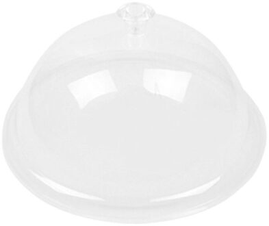 1Pc Voedsel Isolatie Cover Display Voedsel Deksel Tool (Transparante Kleur) 26.1X26.1CM