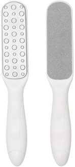 1pc Voet Bestand Hak Rasp Voor De Voeten Pedicure Voet saw Voetrasp Remover Luxe Rvs Scrub Manicure nail Gereedschap