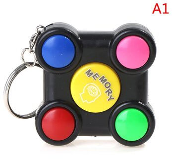 1Pc Volwassenen Kids Stress Relief Speelgoed Draagbare Kleurrijke Gamepad Vorm Geheugen Doolhof Kubus Gadget Sleutelhanger Educatief Doorbraak Game A1