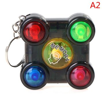 1Pc Volwassenen Kids Stress Relief Speelgoed Draagbare Kleurrijke Gamepad Vorm Geheugen Doolhof Kubus Gadget Sleutelhanger Educatief Doorbraak Game A2