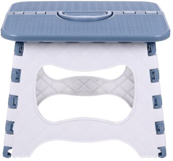 1Pc Vouwen Krukje Opvouwbare Viskrukje Kleine Opvouwbare Kruk Volwassenen Stap Kruk grijs