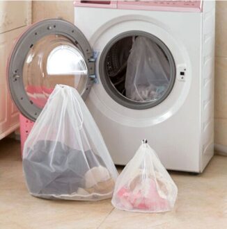 1Pc Wasmachine Kleding Ondergoed Opbergzakken Wassen Bag Nuttig Mesh Beha Sokken Waszak Wassen Thuis Netwerk 31 x 37 cm