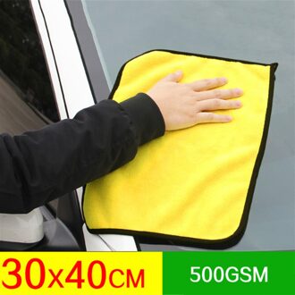 1Pc Wassen Droge Handdoek Microfibre Cleaning Wassen Doek Auto 5X Vergroten Detailing Zachte Doeken Auto Polijsten Car Cleaning tool 30x40