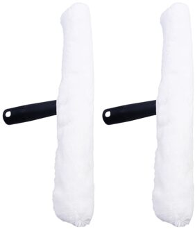 1Pc Wassen Zuigmond Hoofd Vervanging Applicator Window Washer Cleaning Zuigmond Accessoire Met 1Pc Afneembare Mouwen