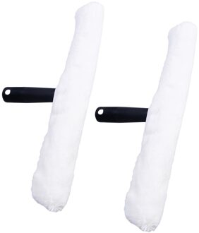 1Pc Wassen Zuigmond Hoofd Vervanging Applicator Window Washer Cleaning Zuigmond Accessoire Met 1Pc Afneembare Mouwen