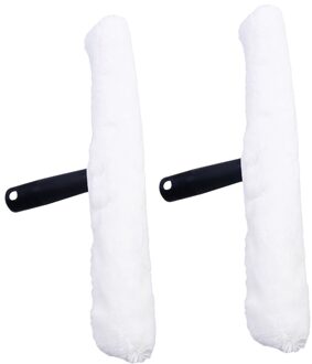 1Pc Wassen Zuigmond Hoofd Vervanging Applicator Window Washer Cleaning Zuigmond Accessoire Met 1Pc Afneembare Mouwen