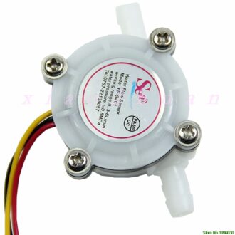 1Pc Water Koffie Flow Sensor Switch Meter Flowmeter Teller 0.3-6L/Min