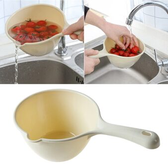 1Pc Water Pollepel Baden Bailer Water Dipper Lepel Voor Home Restaurant Keuken Blauw khaki