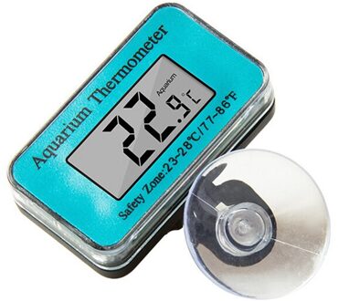 1Pc Waterdichte Lcd Digital Fish Tank Aquarium Thermometer Dompelpompen Aquarium Water Temperatuur Metertemperature Controle