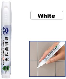1Pc Waterdichte Vloeibare Krijt Marker Pennen Voor Keuken Jam Jar Fles Etiketten Stickers Schoolbord Krijtbord Tags white2