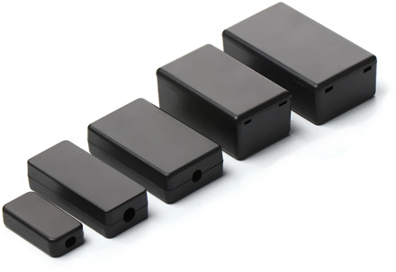 1pc Waterproof Black/white Housing Instrument Case ABS Plastic Project Box Storage Case Enclosure Boxes Electronic Supplies