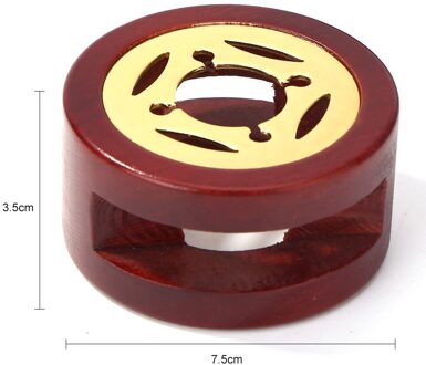 1Pc Wax Seal Smeltoven Retro Lakzegel Massief Houten Smelten Oven Oven Wax Pot Kralen Sticks Heater