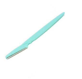 1Pc Wenkbrauw Mes Vrouwen Make Facial Tool Wenkbrauw Razor Trimmer Blade Schoonheid Scheren Tool Mini Wenkbrauw Trimmer Epilator groen