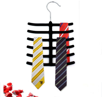 1Pc Willekeurige Kleur Tie Belt Handdoek Velvet Gevlokt Antislip Sjaal Ceintuur Kleerhanger Rekken Houders alleen Grijze Kleur Mz 004