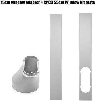 1Pc Window Adapter Voor Draagbare Airconditioner Of 2 Stuks Verstelbare Raam Afdichting Plaat Venster Slide Kit Plaat alle