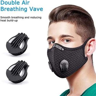 1PC With 10 Filters Half Face Reusable Activated Carbon Dustproof Respirator Mask Outdoor Mouth Face Health Care mascarillas